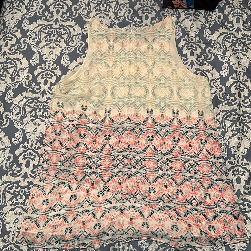 CAbi Multicolor Patterned Tank Top - Picture 3 of 4
